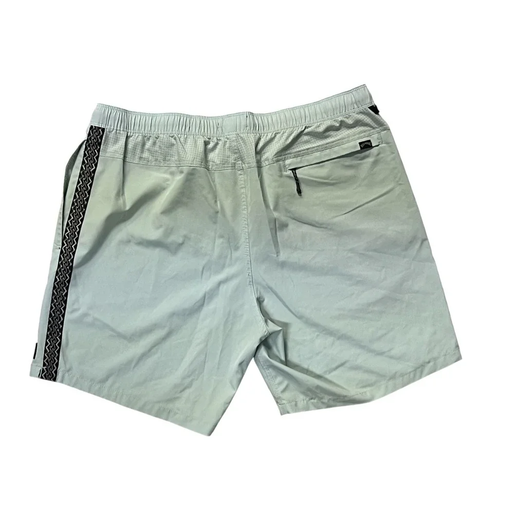 Billabong Adventure Division Mens XL Board Shorts Light‎ Blue Elastic Waist Swim
